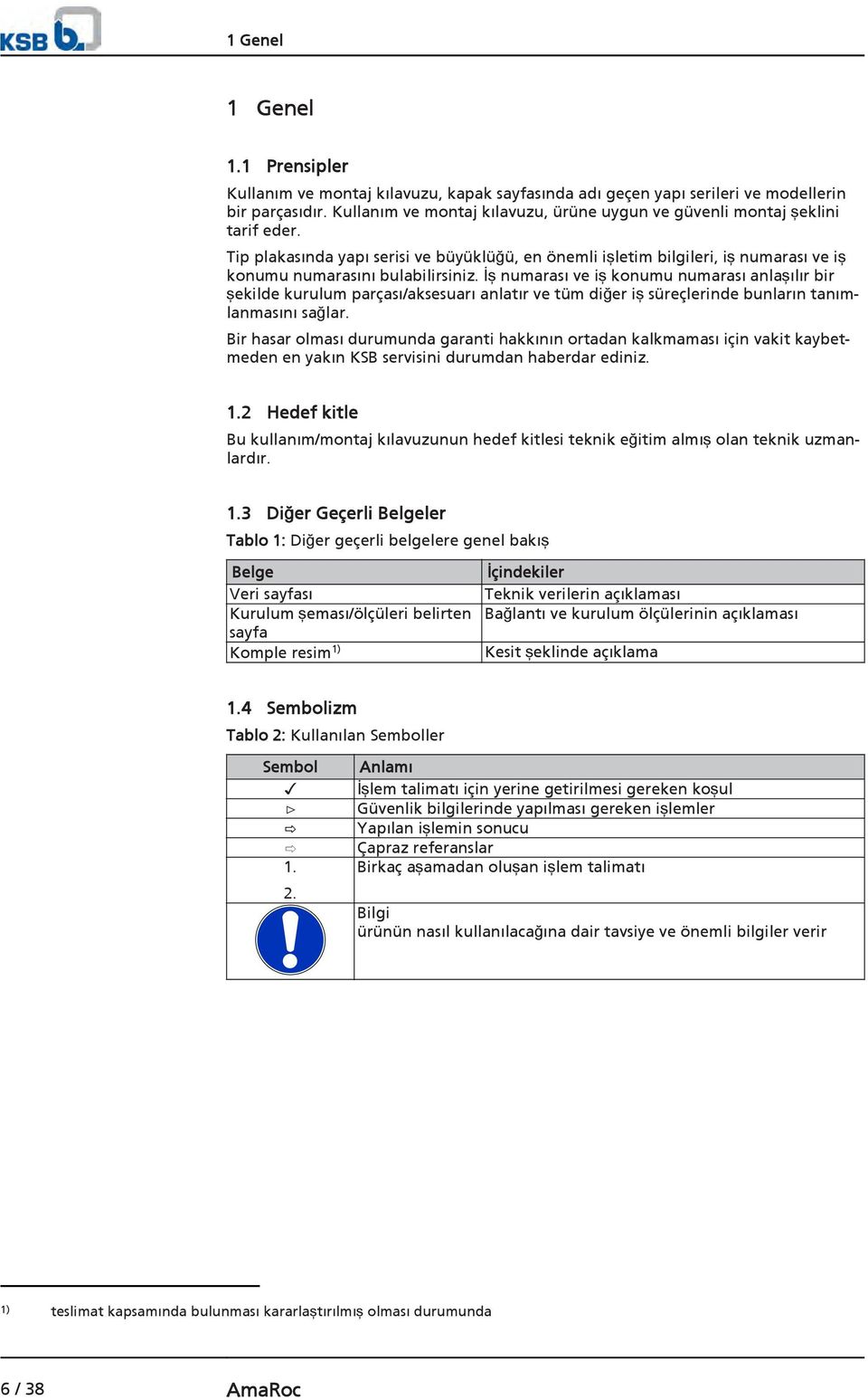 İş numarası ve iş konumu numarası anlaşılır bir şekilde kurulum parçası/aksesuarı anlatır ve tüm diğer iş süreçlerinde bunların tanımlanmasını sağlar.