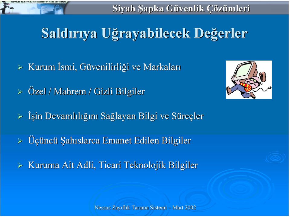 Devamlılığını Sağlayan Bilgi ve Süreçler Üçüncü Şahıslarca