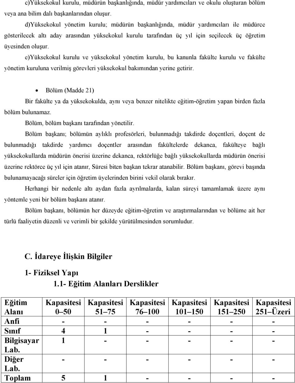 e)yüksekokul kurulu ve yüksekokul yönetim kurulu, bu kanunla fakülte kurulu ve fakülte yönetim kuruluna verilmiş görevleri yüksekokul bakımından yerine getirir.