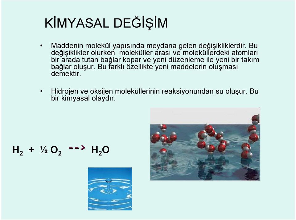 kopar ve yeni düzenleme ile yeni bir takım bağlar oluşur.