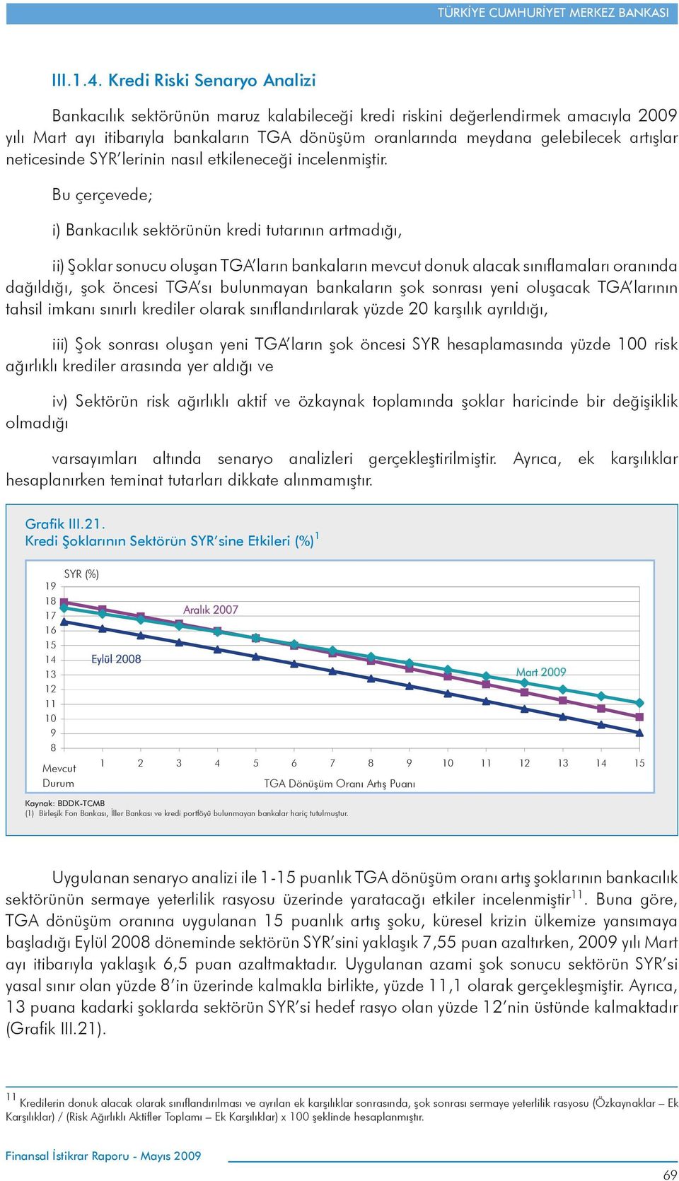 neticesinde SYR lerinin nasıl etkileneceği incelenmiştir.