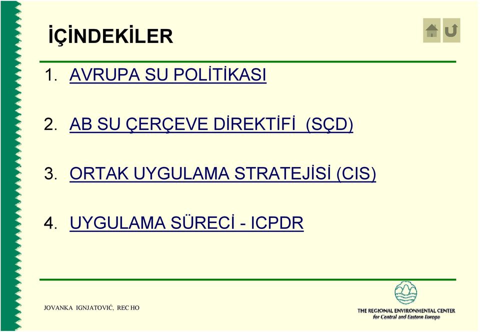 AB SU ÇERÇEVE DİREKTİFİ (SÇD) 3.