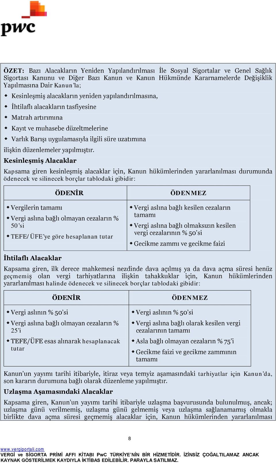 düzenlemeler yapılmıştır.