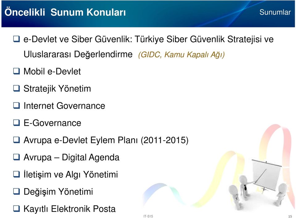 Stratejik Yönetim Internet Governance E-Governance Avrupa e-devlet Eylem Planı