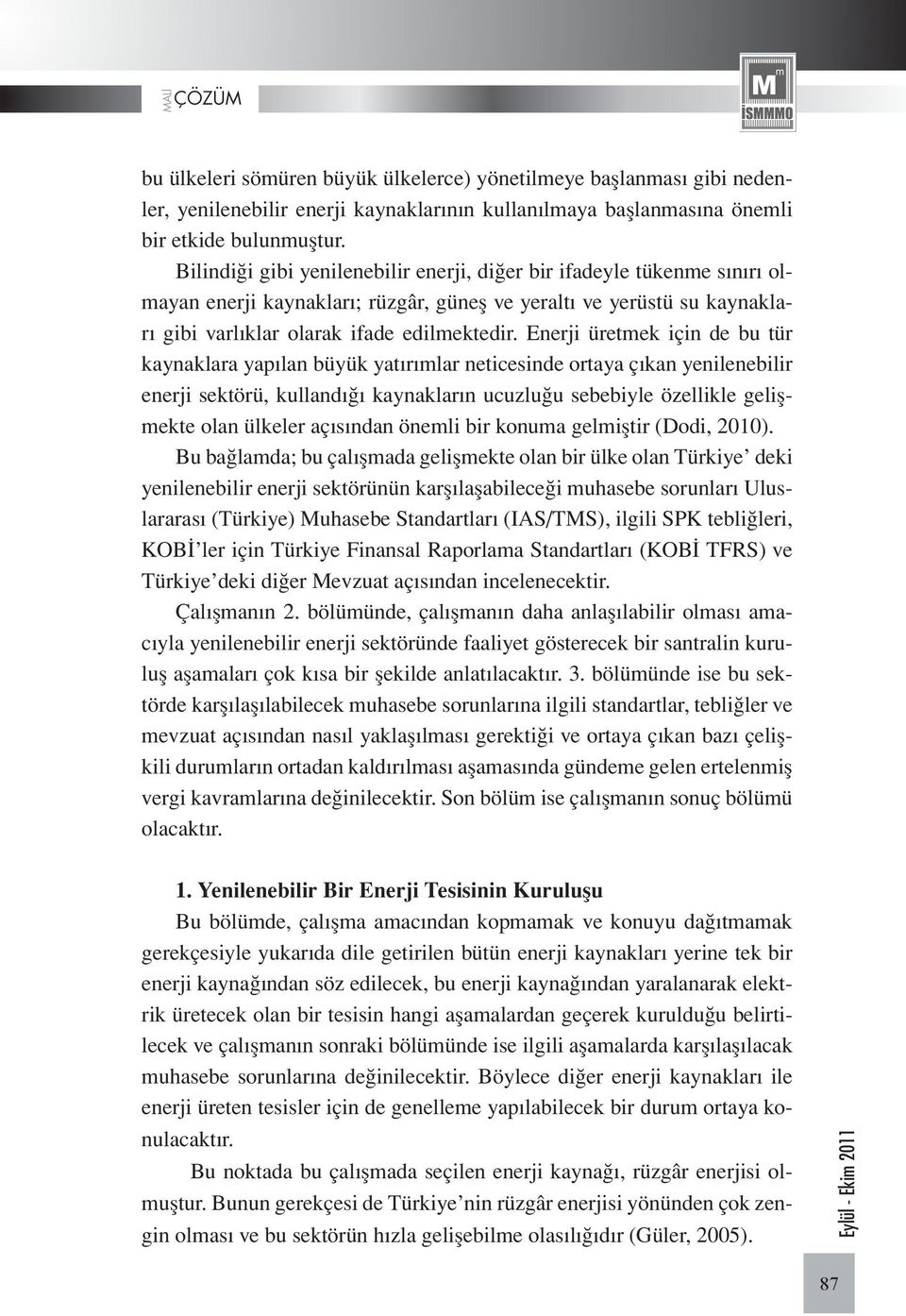 Enerji üretmek için de bu tür kaynaklara yapılan büyük yatırımlar neticesinde ortaya çıkan yenilenebilir enerji sektörü, kullandığı kaynakların ucuzluğu sebebiyle özellikle gelişmekte olan ülkeler