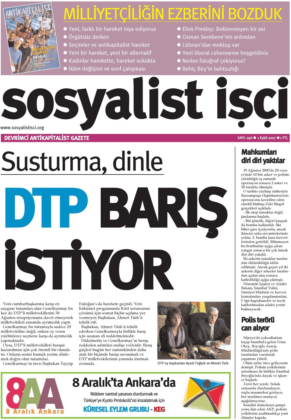 Behiç Bey in bahtsýzlýðý sosyalist isci www.sosyalistisci.