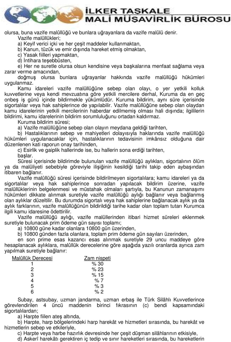 suretle olursa olsun kendisine veya başkalarına menfaat sağlama veya zarar verme amacından, doğmuş olursa bunlara uğrayanlar hakkında vazife malûllüğü hükümleri uygulanmaz.