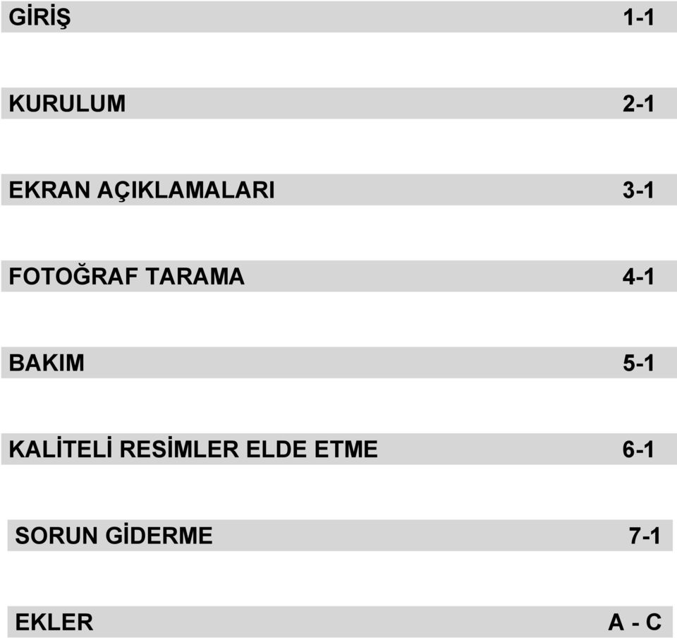 4-1 BAKIM 5-1 KALİTELİ RESİMLER