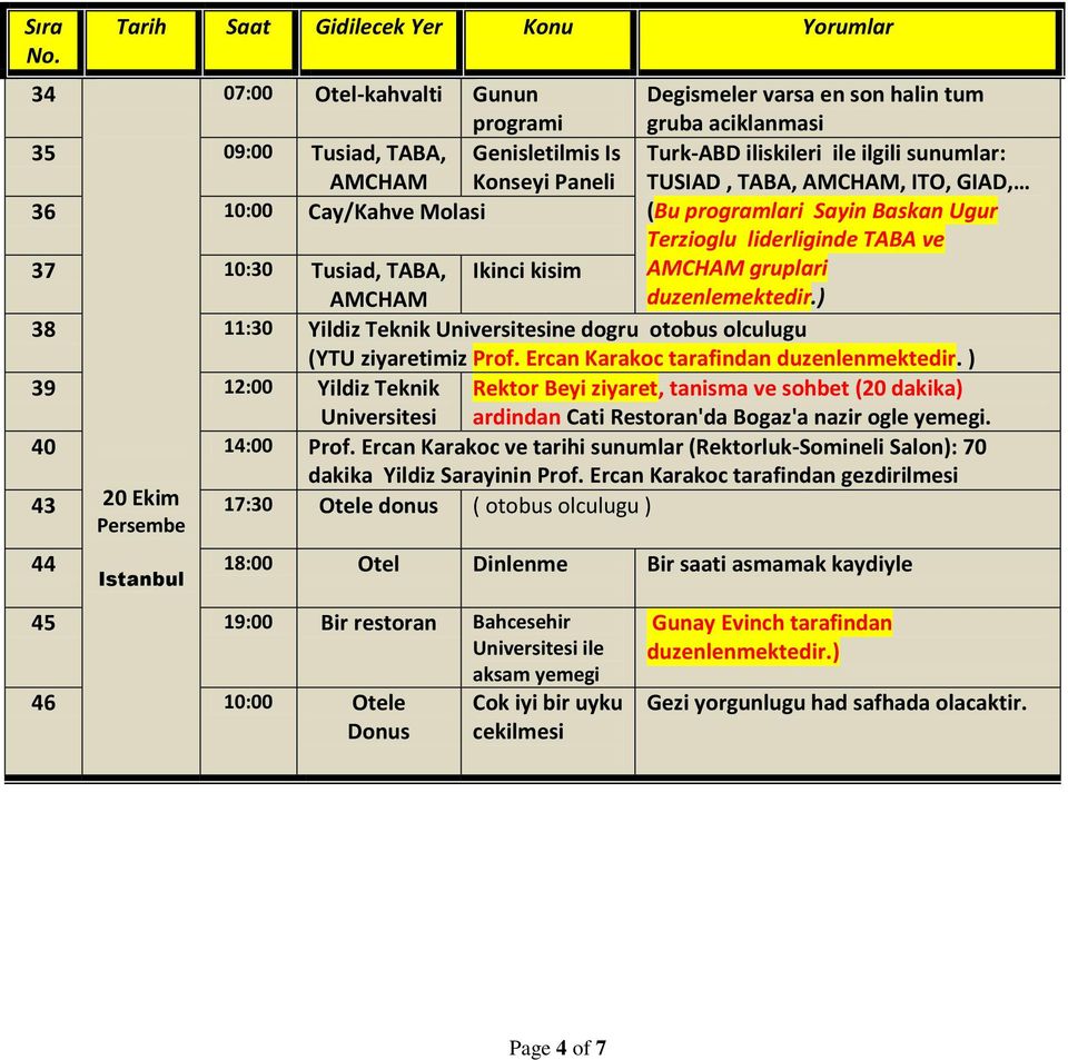 Universitesine dogru otobus olculugu (YTU imiz Prof. Ercan Karakoc tarafindan duzenlenmektedir.