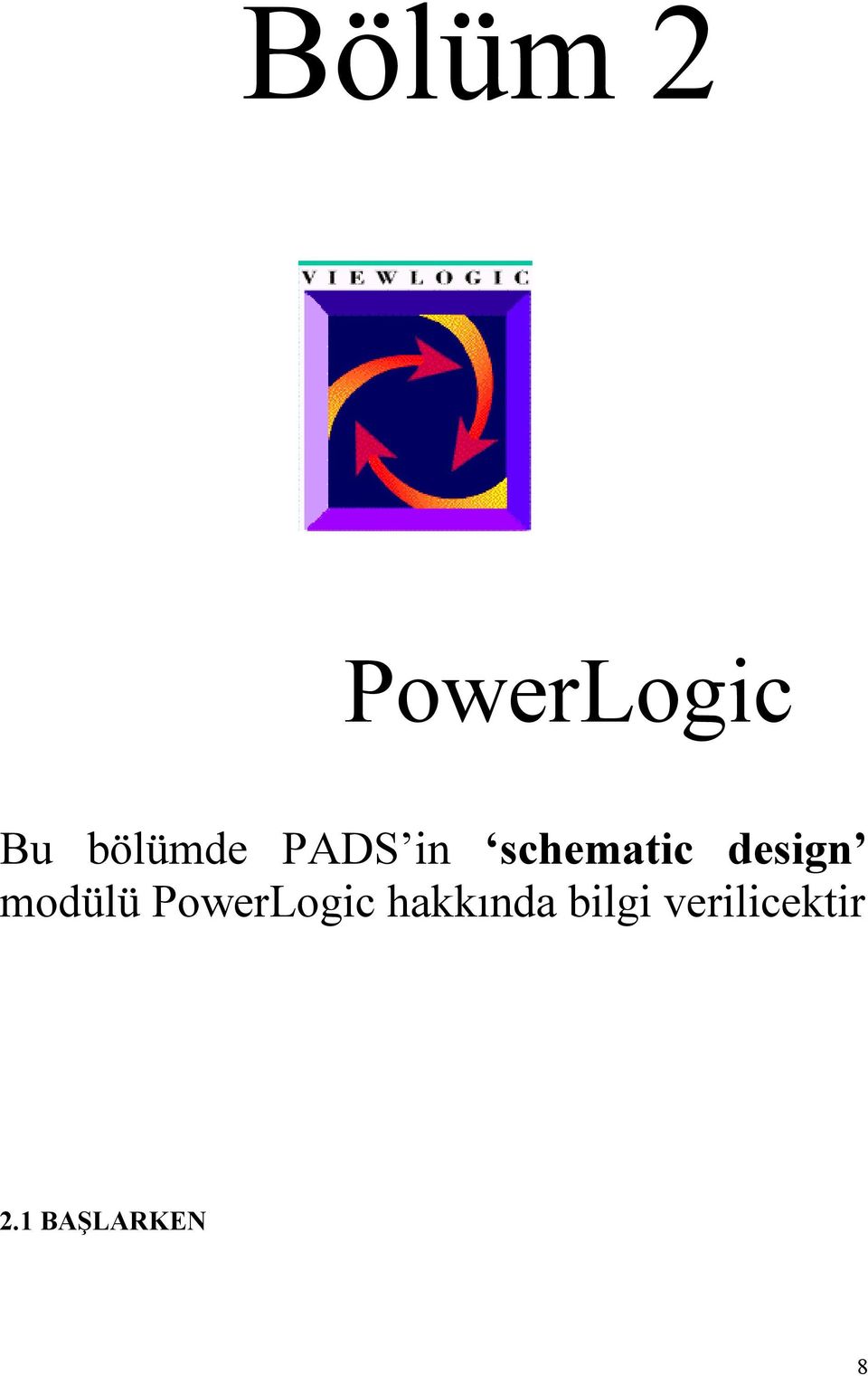 design modülü PowerLogic