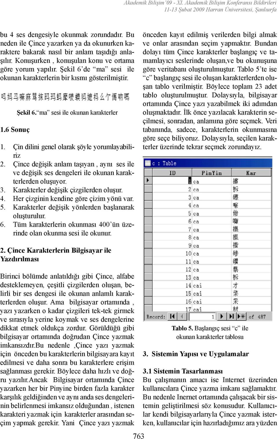 ma sesi ile okunan karakterler Çin dilini genel olarak şöyle yorumlayabiliriz Çince değişik anlam taşıyan, aynı ses ile ve değişik ses dengeleri ile okunan karakterlerden oluşuyor.