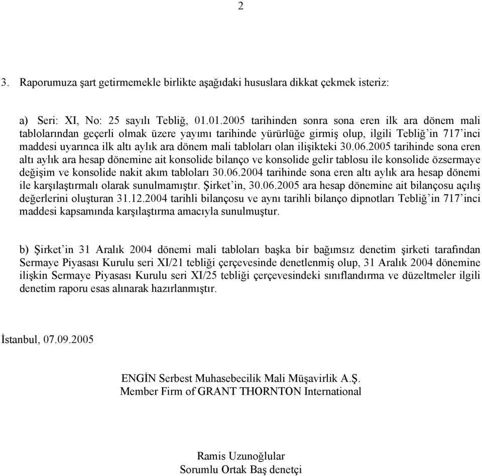 mali tabloları olan ilişikteki 30.06.