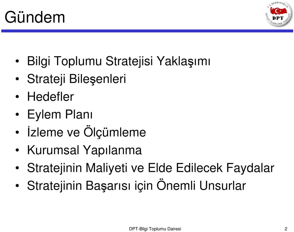 Kurumsal Yapılanma Stratejinin Maliyeti ve Elde Edilecek