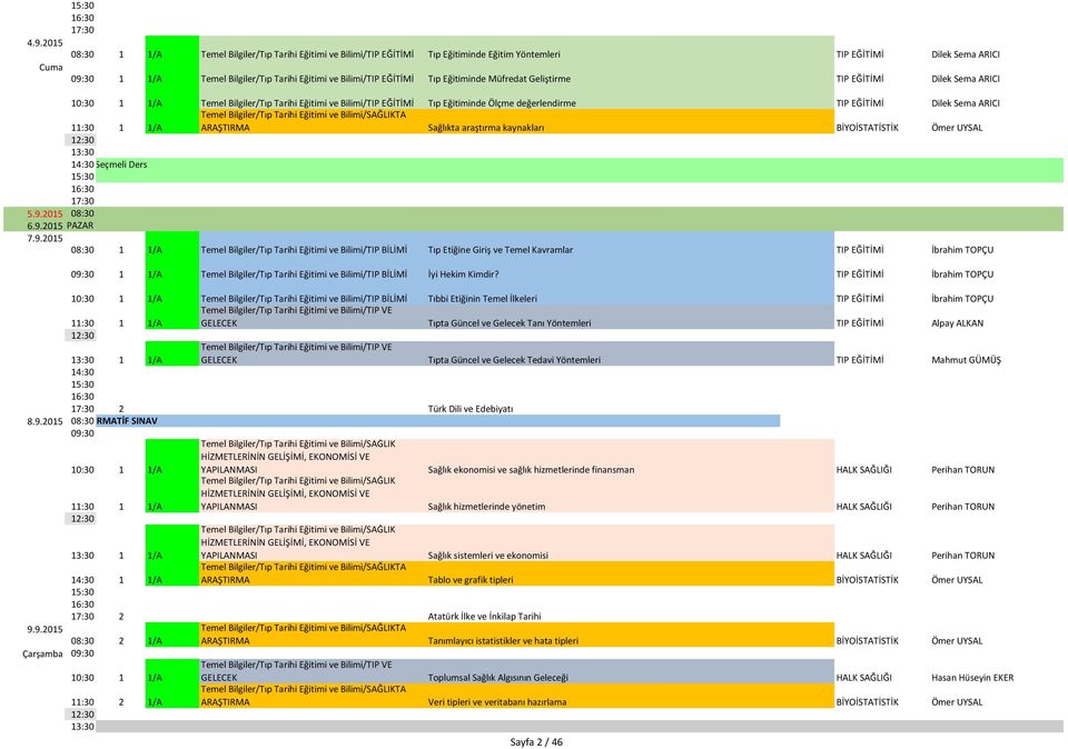 1/A Temel Bilgiler/Tıp Tarihi Eğitimi ve Bilimi/SAĞLIKTA ARAŞTIRMA Sağlıkta araştırma kaynakları BİYOİSTATİSTİK Ömer UYSAL Seçmeli Ders 5.9.