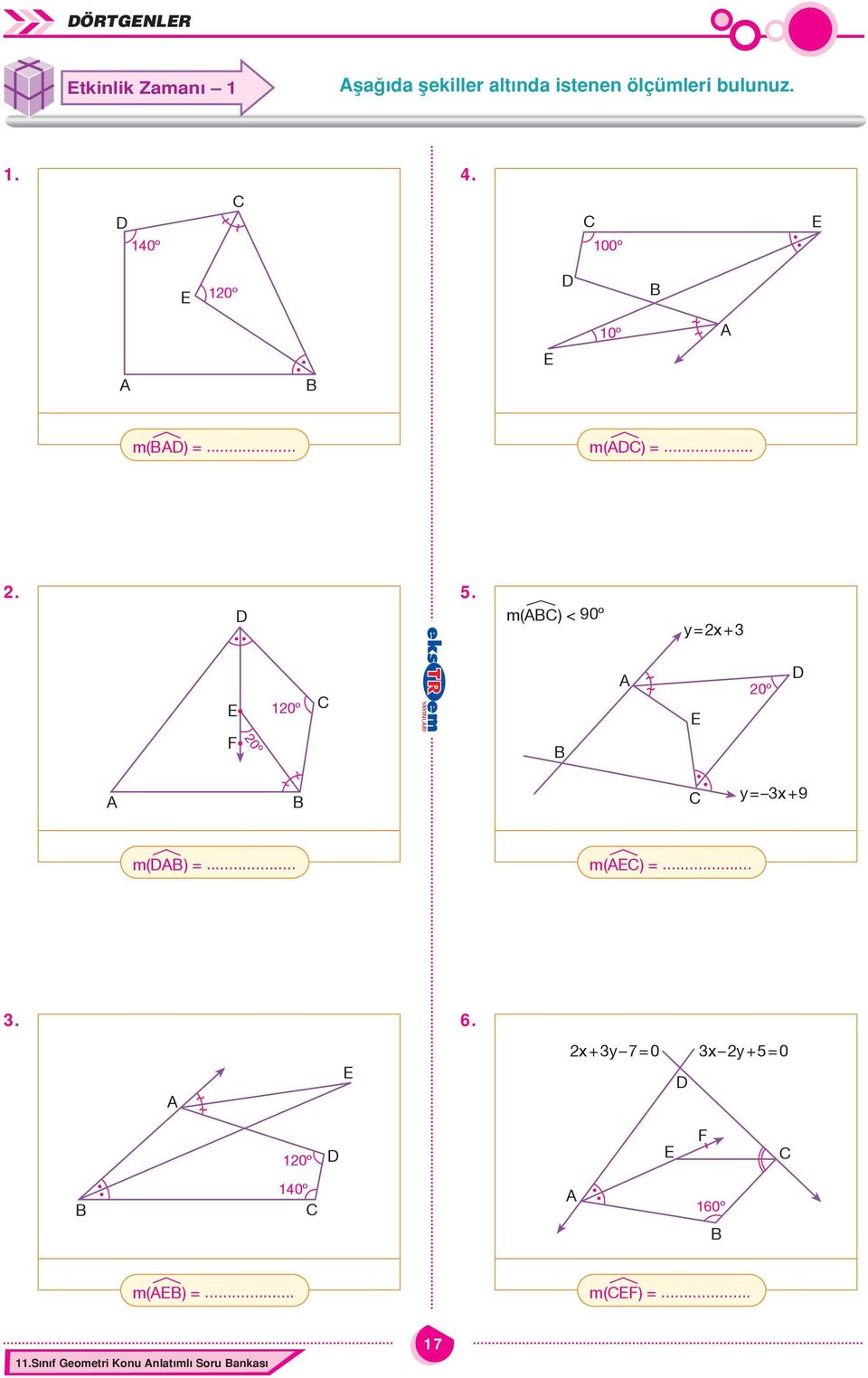 m() < 90º = + 10º 0º 0º = + 9 m() =.