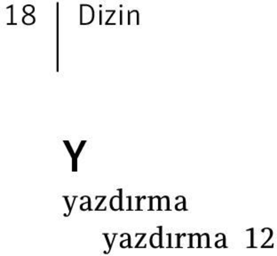 yazdırma