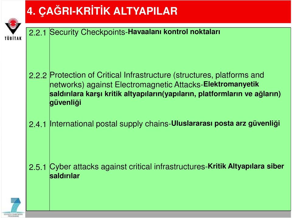 platforms and networks) against Electromagnetic Attacks-Elektromanyetik saldırılara karşı kritik