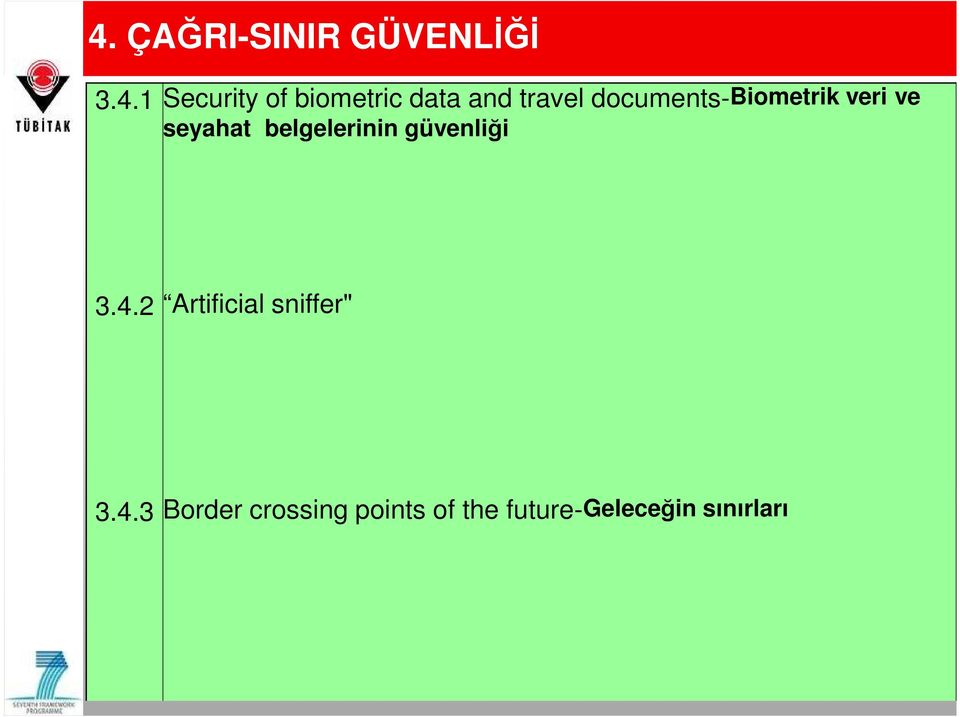 belgelerinin güvenliği 3.4.