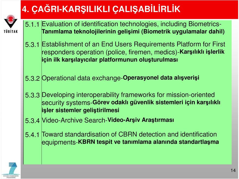 2 Operational data exchange-operasyonel data alışverişi 5.3.