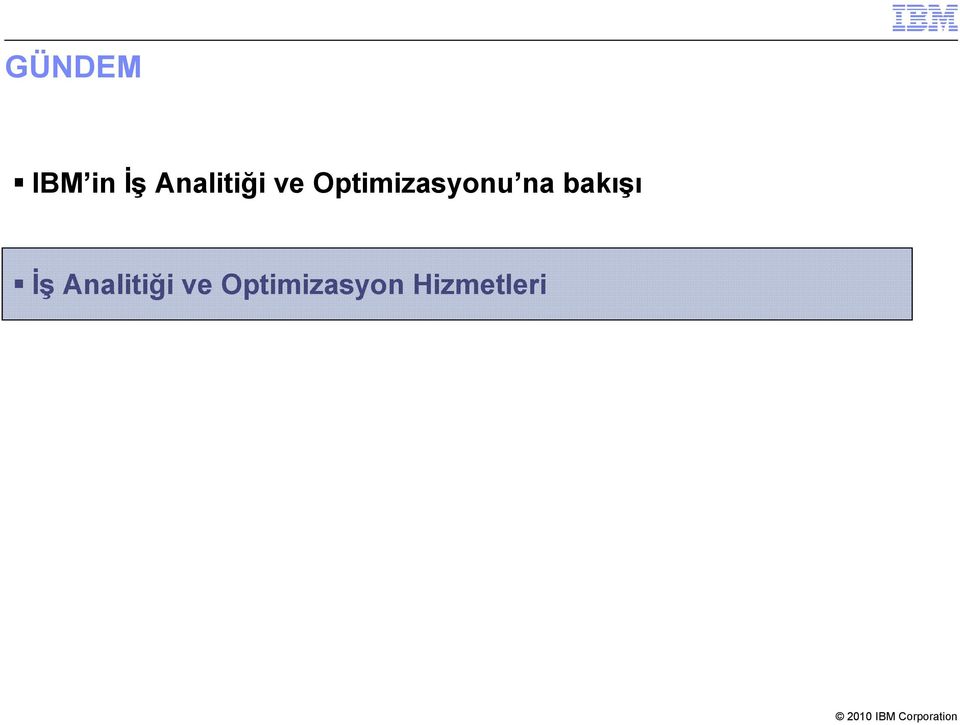 Optimizasyonu na bakışı