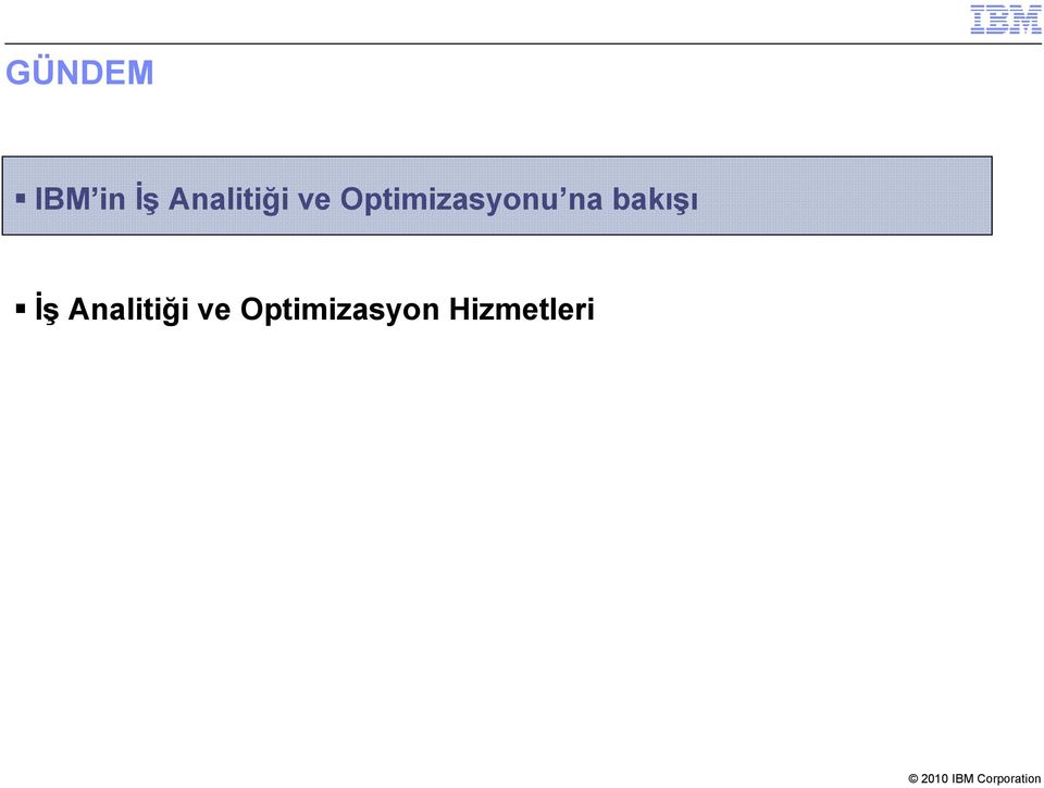 Optimizasyonu na bakışı