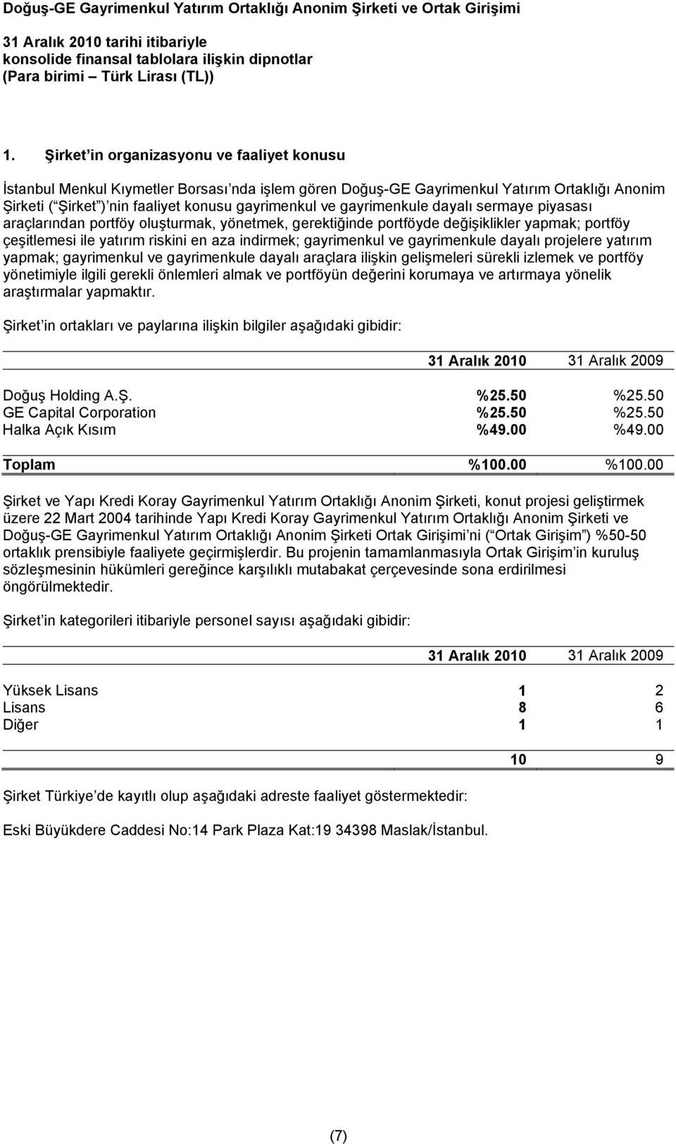 gayrimenkule dayalı sermaye piyasası araçlarından portföy oluşturmak, yönetmek, gerektiğinde portföyde değişiklikler yapmak; portföy çeşitlemesi ile yatırım riskini en aza indirmek; gayrimenkul ve