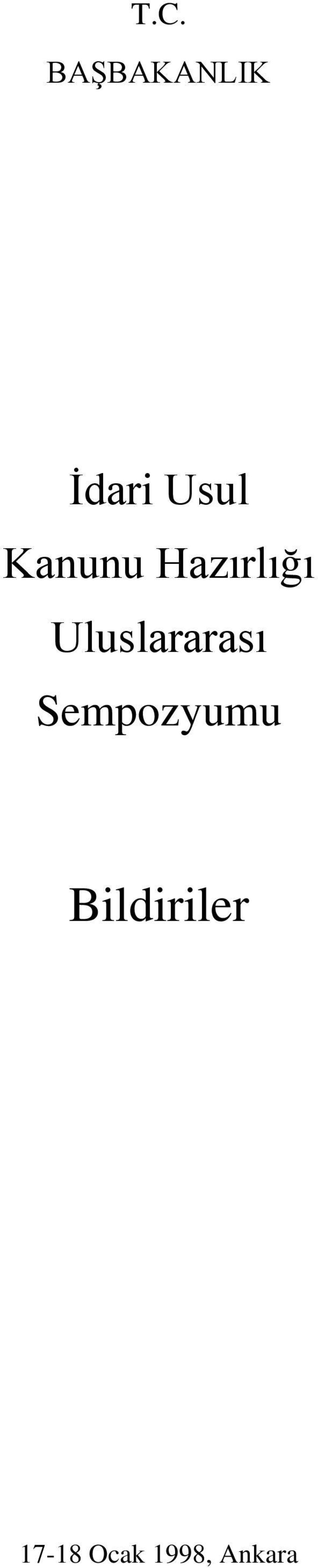 Uluslararası Sempozyumu