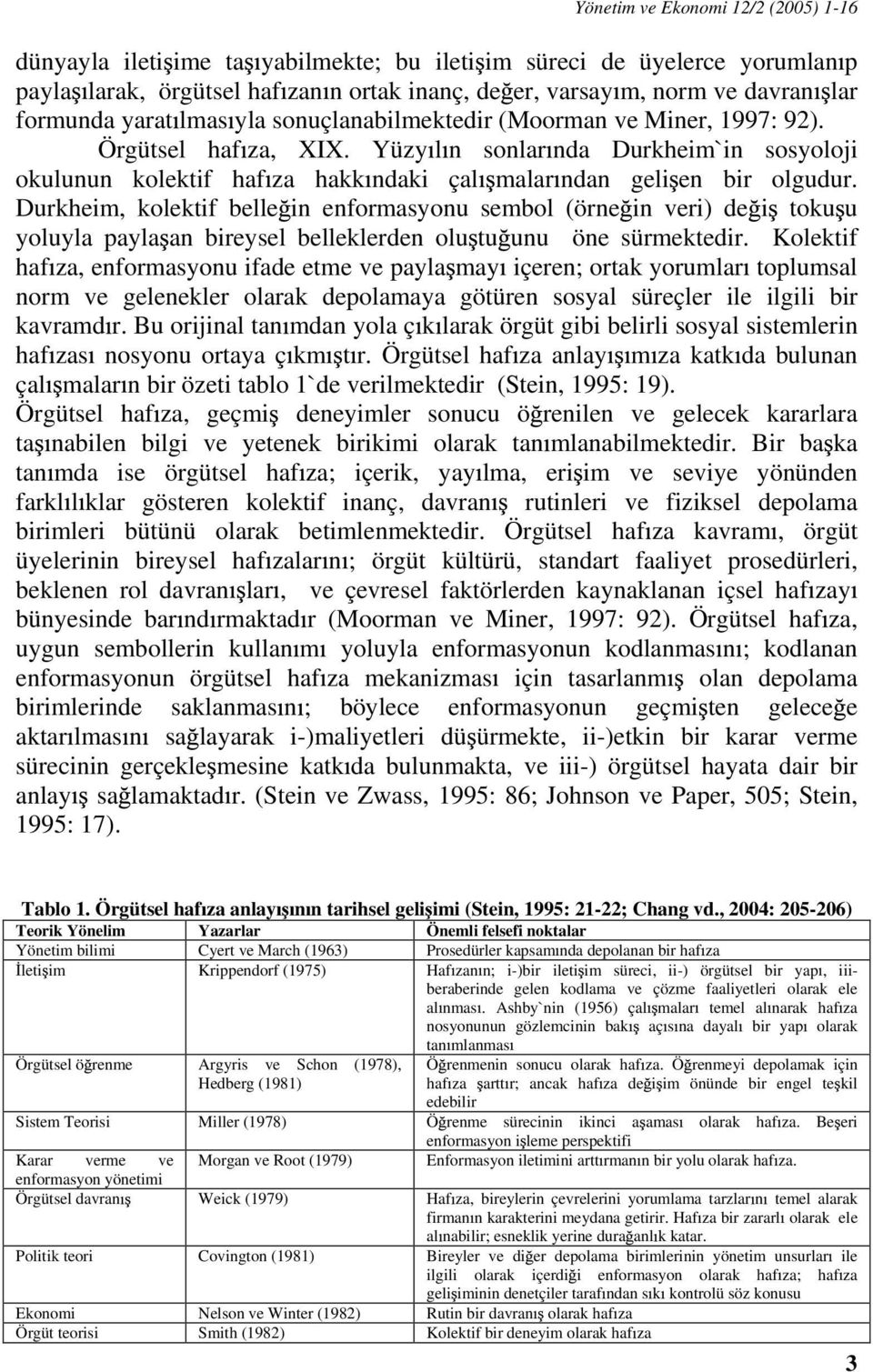 Yüzy l n sonlar nda Durkheim`in sosyoloji okulunun kolektif haf za hakk ndaki çal malar ndan geli en bir olgudur.