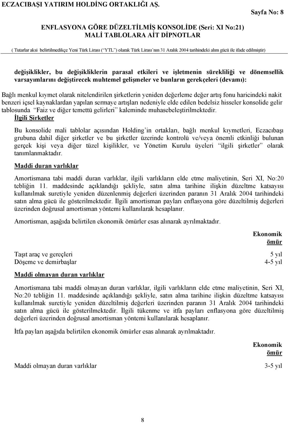 gelir tablosunda Faiz ve diğer temettü gelirleri kaleminde muhasebeleştirilmektedir.