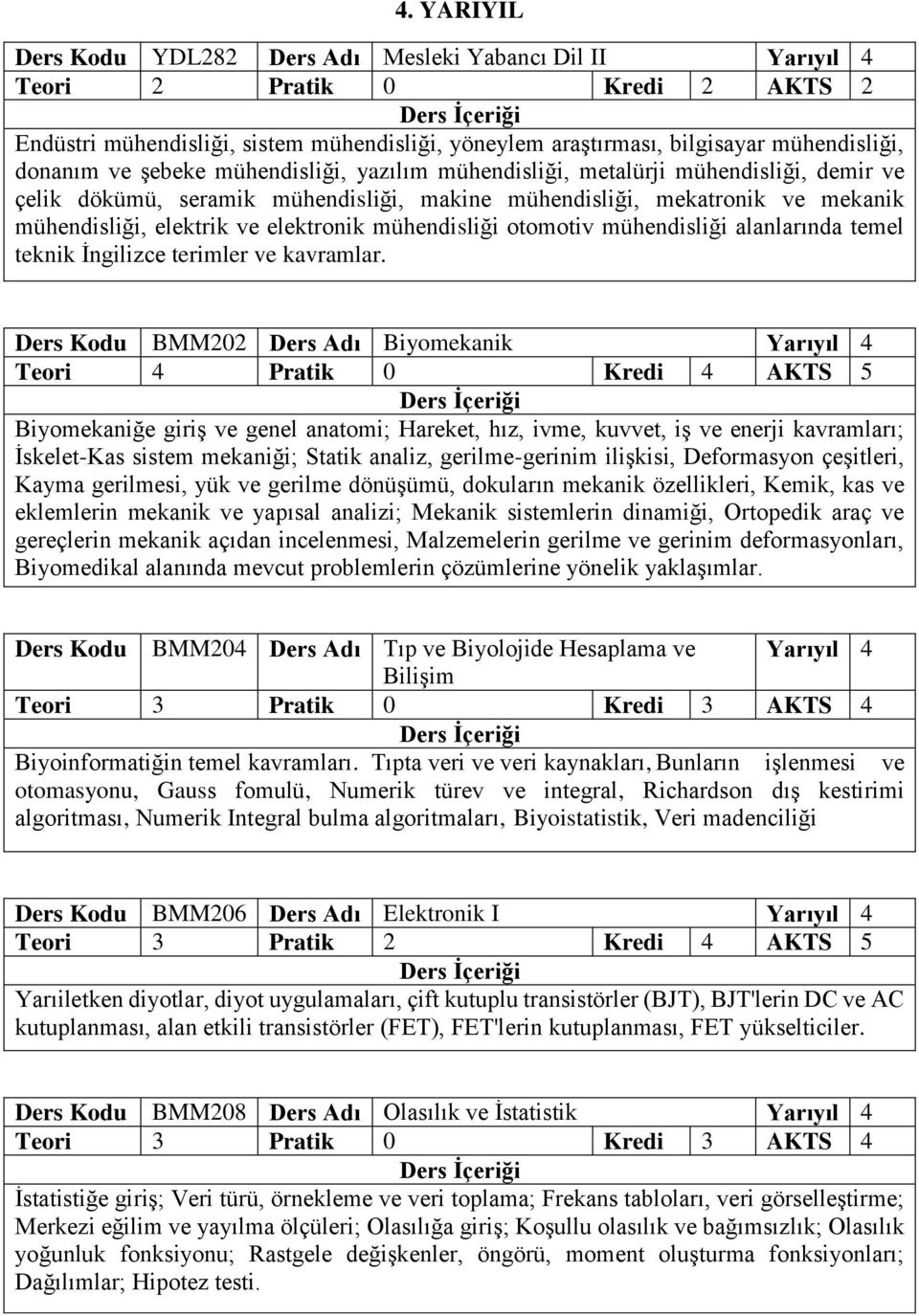 mühendisliği alanlarında temel teknik İngilizce terimler ve kavramlar.