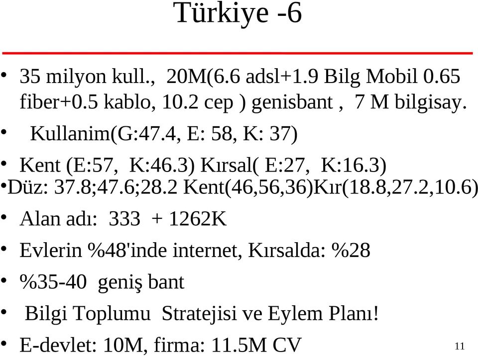 3) Kırsal( E:27, K:16.3) Düz: 37.8;47.6;28.2 Kent(46,56,36)Kır(18.8,27.2,10.