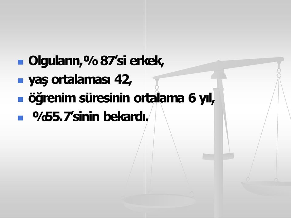 42, öğrenim süresinin