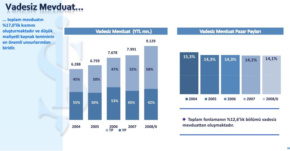 129 58% 15,3% 14,3% 14,3% 14,1% 14,1% 45% 50% 55% 50% 53% 45% 42% 2004 2005 2006 2007