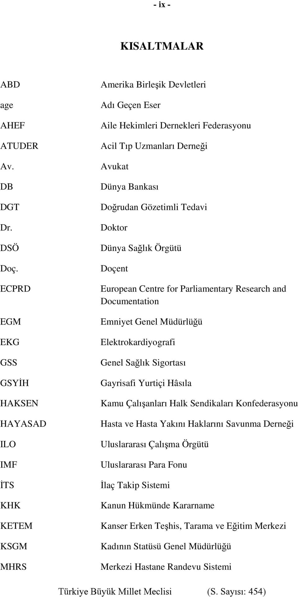 Bankası Doğrudan Gözetimli Tedavi Doktor Dünya Sağlık Örgütü Doçent European Centre for Parliamentary Research and Documentation Emniyet Genel Müdürlüğü Elektrokardiyografi Genel Sağlık