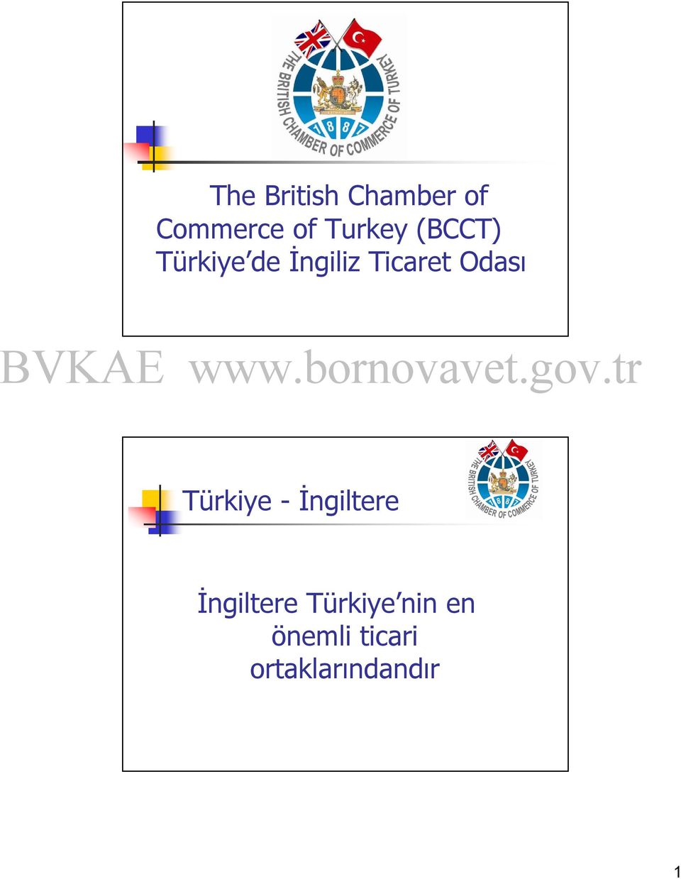 Ticaret Odası Türkiye - İngiltere