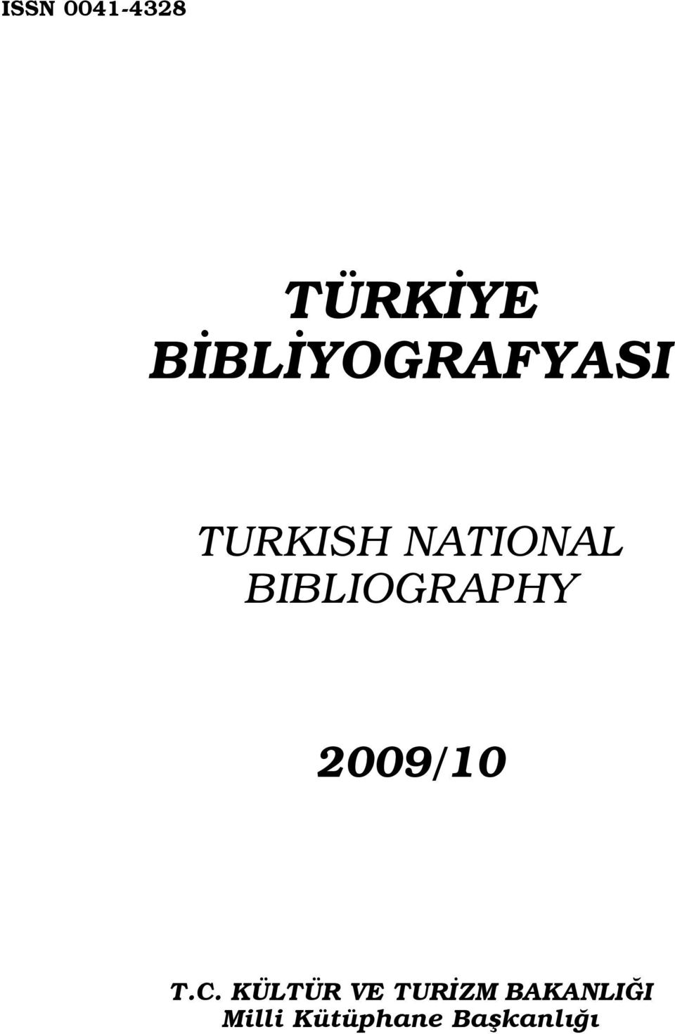 BIBLIOGRAPHY 2009/10 T.C.