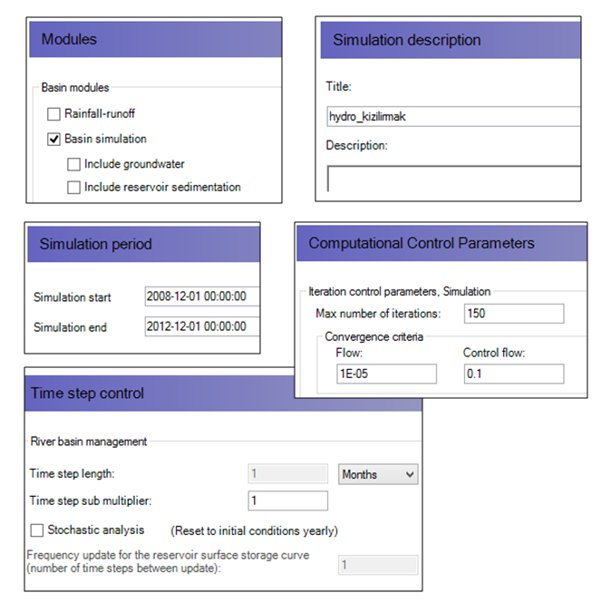 a. Model Elemanları Program girdi verilerini oluştururken model elemanları dikkate alınmıştır.