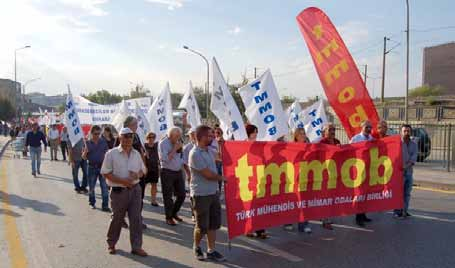 16 Haziran 2014 "15-16 Haziran 1970 de yaratılan işçi sınıfının büyük direnişinin yıldönümünde; Soma`da yaşadığımız işçi katliamında içlerinde maden mühendisi meslektaşlarımızın da bulunduğu