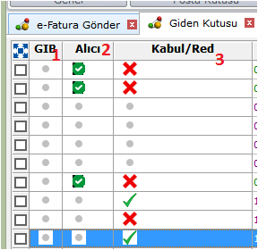 2. Zarfla/Paketle Zarfla/Paketle butonuyla seçili tüm kayıtlar paketlenir/zarflanır. Zarflanan/paketlenen kayıtlar gönderilecek browserına aktarılır ve gönderilecek browserına otomatik geçilir.