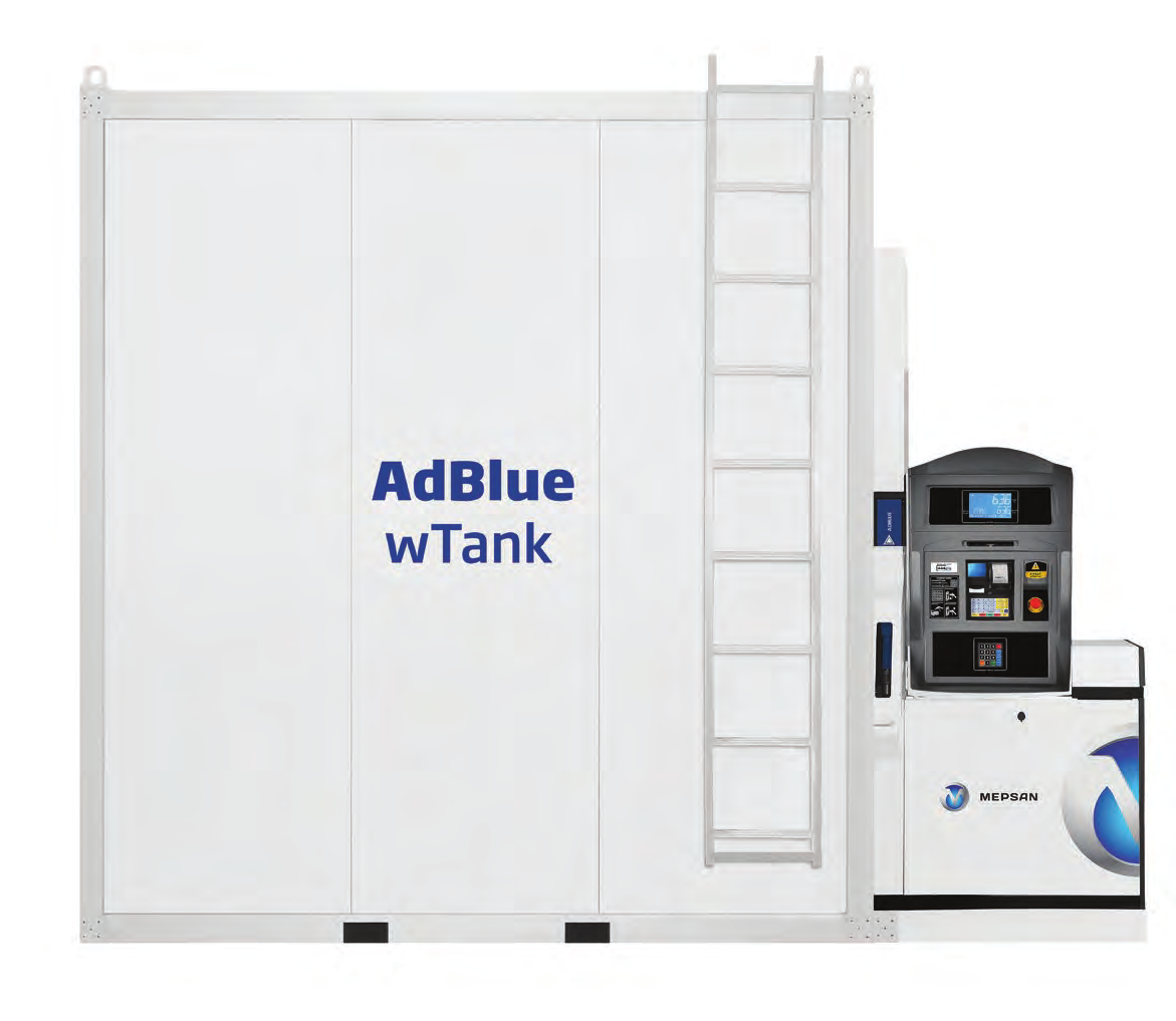 AD BLUE Dispenseri Yakıt istasyonu ekipmanları sektörüne yeni bir ürün daha ekleyen Mepsan, gelişen teknolojilerin ışığında çevre dostu, ekonomik ve güvenilir Ad Blue ürünlerini sunuyor.