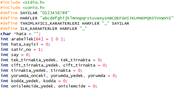 YAPILAN İŞ C ile Standart Kontrol Yazılımı Geliştirme SAYFA NO 2 Stajın 2. gününde bu tür standartların kontrolünü sağlayan statik kod analiz yazılımları araştırıldı.