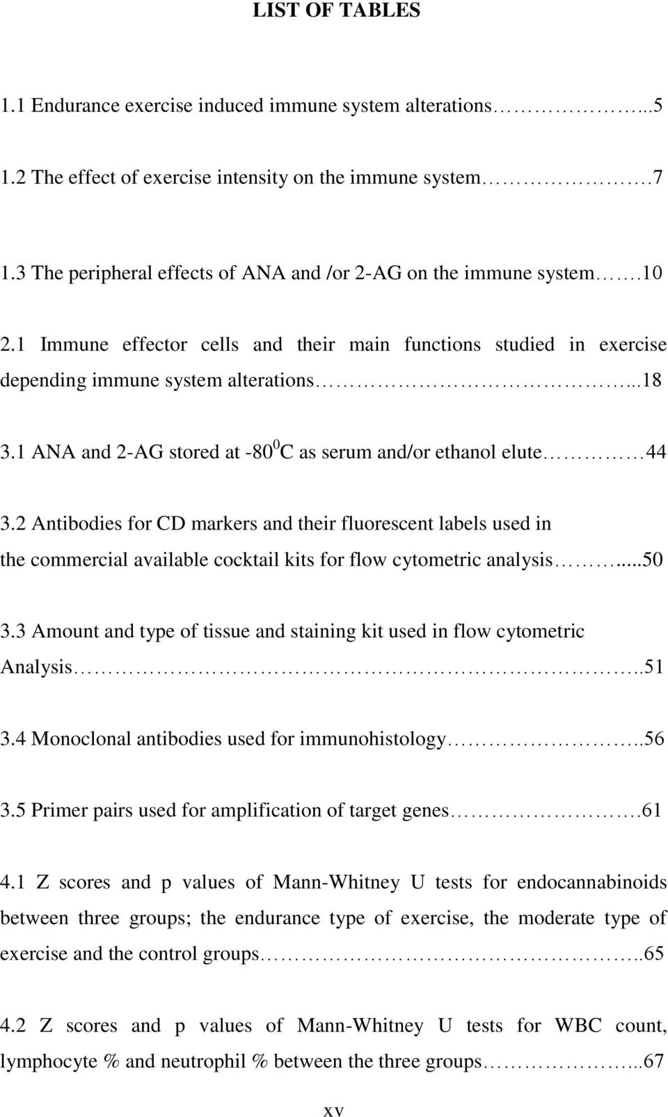 1 ANA and 2-AG stored at -80 0 C as serum and/or ethanol elute 44 3.