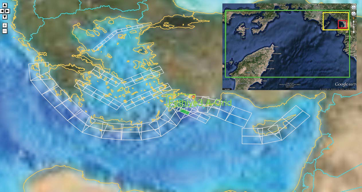 ile, Hoto (hazırlık aşamasında) ve Sharghivand (2014) de detaylı olarak açıklanmaktadır. Şekil 1. Birim tsunami kaynaklarının ComMIT ortamında gösterimi.