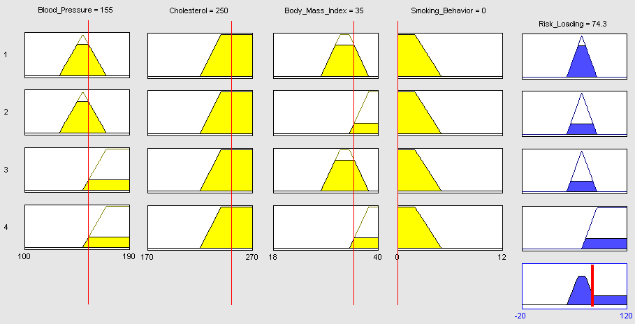 Hayat Sigortalarında Bulanık Risk Sınıflandırma Şekil 6.