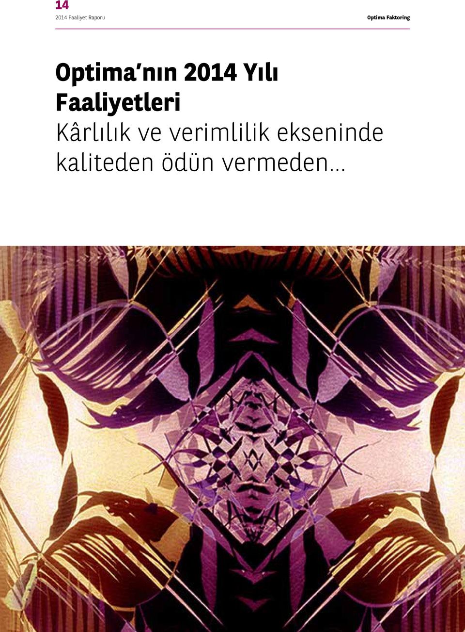 Faaliyetleri Kârlılık ve