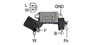 HITACHI TYPE REGULATORS DWA 17200 28.5V ISUZU CHAMPION - NPR 66 KAMYON 7971112640 DWA 17201 14.5V - ISUZU PICK-UP / NPR 2.8 / TROOPER 2.