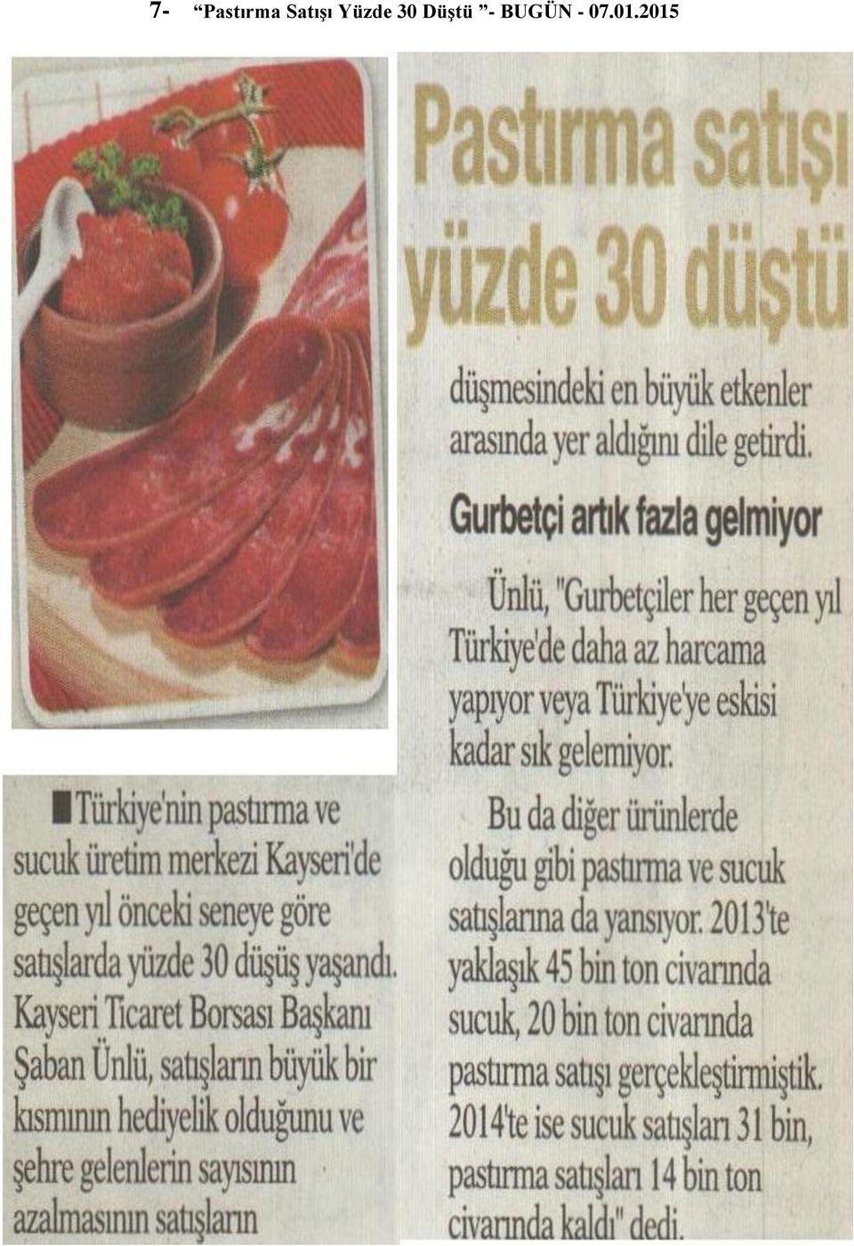 30 Düştü -