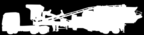 UKM MOBILE CRUSHING SCREENING UNIT WITH IMPACT CRUSHER DARBELİ KIRICILI SEYYAR KIRMA ELEME ÜNİTESİ Tip / Type MOBILE UKM PLENT Kapasite / Capacity (t/h) 150-200 Besleyici Bunker / Feeder Hopper