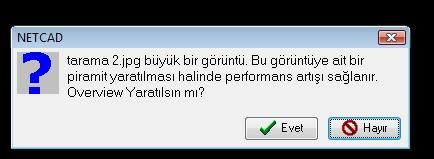 2) Resmi seçebilmek için ilk olarak yapmamız gereken dosya türü kısmında Raster Dosyalar seçili