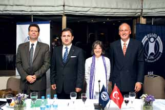 ULUSLARARASI İLİŞKİLER VE EXPO 2020 ÇALIŞMALARI 18-19 Mayıs 2011: EGİAD, Temel Aycan Şen başkanlığındaki 16 kişilik bir heyetle İş Dünyasının Davos u olarak nitelendirilen Avrupa İş Dünyası Zirvesi